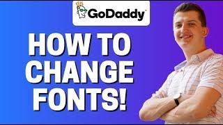 How To Change Fonts In GoDaddy