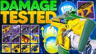 Is Scintillation The NEW Linear Fusion Rifle DPS King? (Linear Fusion Rifle DPS Testing)