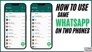 How To Use Two WhatsApp On Two Phones | Login To Same WhatsApp On Two Different Phones