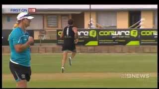 Port Adelaide Training | 9 News Adelaide