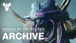 Destiny 2 Cutscene Archive - Season of the Splicer (Season 14)