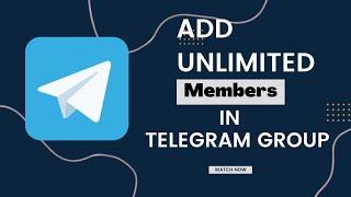 Add UNLIMITED Members in Telegram Group/Channel By Using Bgram || SHIKARI || #Telegram #Bots