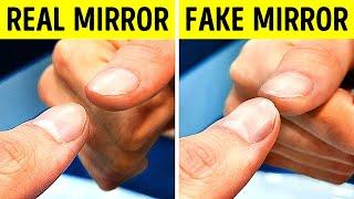 Touch Your Mirror to Know If Someone's Watching You