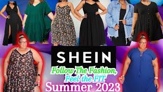 SHEIN Plus Size Haul|SHEIN Fit Plus Haul 2023|SHEIN Summer 2023|Try On Haul|Tasha St James