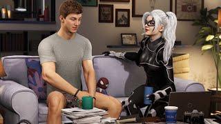 Spider-Man Awkward Dinner With Black Cat - Marvel's Spiderman Remastered PC Mods 2022