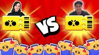 DUELO de ABERTURA DE BRAWL PASS com @ZiniClash - Quem vai ganhar MAIS BRAWLERS? [Brawl Stars]