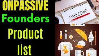 #onpassive #onpassivenewupdate | onpassive launch product list | next generation products onpassive