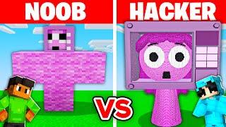 NOOB vs HACKER: I Cheated In a SPRUNKI OC LILY Build Challenge!