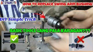 How to Replace SWING ARM BUSHING Using Basic Tools