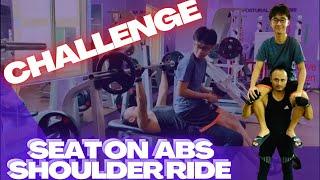 SHOULDER RIDE AND SEAT ON ABS CHALLENGE // By Gaston Ivan