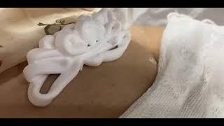 |  How to clean baby girl l using foam and razor at home ||#girl #life #human