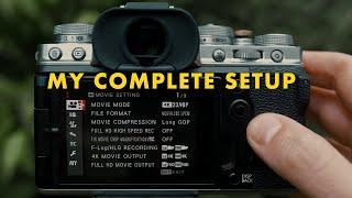 My Fuji XT4 Video Settings // A Complete Menu Walkthrough