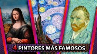  4 PINTORES MÁS FAMOSOS DE LA HISTORIA ️  !!  | #short #shorts #shortvideo