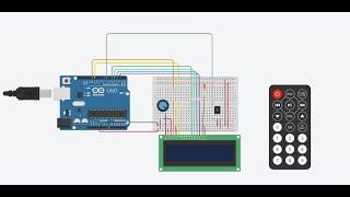 UCE Simulation Tutorial 8 : IR Remote and LCD