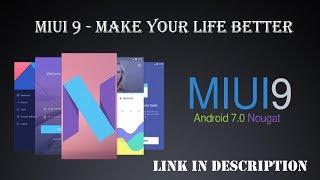 MIUI 9 FOR REDMI NOTE 4 (MIDO) - LINK IN DESCRIPTION