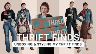 Thrift Finds: Unboxing & Styling my Thredup Thrift Finds