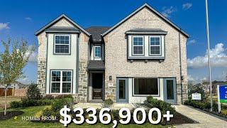 AFFORDABLE BRAND NEW HOUSES FOR SALE NEAR DALLAS TEXAS | Model House Tour