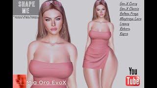 Second Life - Shape Me - Mia Ora Head EvoX Shape