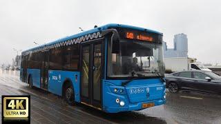 640 маршрут автобуса (фрагмент).  23.03.2024 год. Москва.