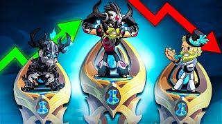 LAS MEJORES SKINS de cada LEYENDA #1 - Brawlhalla Tier list