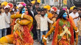 Bowenpally Bharath Potharaju Dance at Golconda Bonalu 2023 | Potharaju Bharath Dance | Bonalu 2023