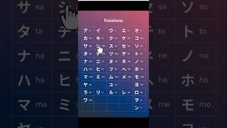 Japnese katakana song | JLPT N5 | japnese language learning #languagelearning #shorts