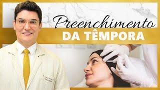 Harmonização Facial através do Preenchimento da Têmpora com Ácido Hialurônico #acidohialuronico