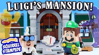 LEGO Super Mario Luigi's Mansion Lab and Poltergust Entryway Build Review 2022