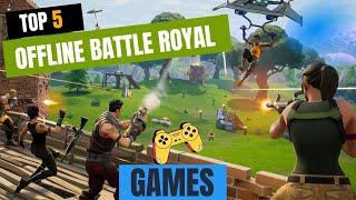 Top 5 New Offline Battle Royal Game's Under 200mb Like PUBG & Free Fire Game | Tech Usama