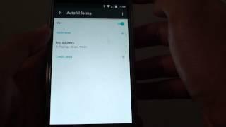 Google Nexus 5: How to Enable / Disable Autofill Forms on Chrome