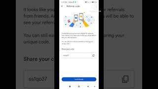 How to add referral code in google pay#google pay# referral code ~ ss1qo37 #refferalvideo