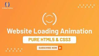 Website  Animation Preloader HTML5 & CSS3 | Al Raza Coding