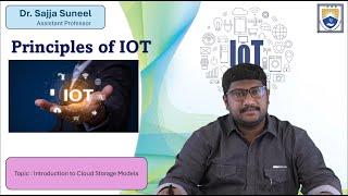 Introduction to Cloud Storage Models by Dr. Sajja Suneel