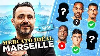 Mon MERCATO IDEAL pour l'OM de Roberto de Zerbi !