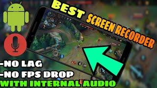 BEST Android Screen Recorder For GAMES! (2020) With Internal Audio!