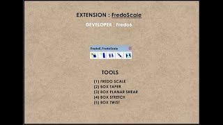 FredoScale - Sketchup Extension