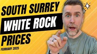 South Surrey White Rock home prices- February 2025