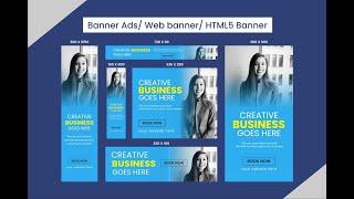 HTML5 animated web banner ads | Animated HTML5 banner | Banner ads #html5banner #animated_banner