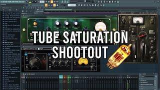 Vintage Tube Saturation Plugin Shootout - omnitec-67a, tube saturator 2, abbey road saturator