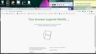 Test WebGL for Google Chrome Browser