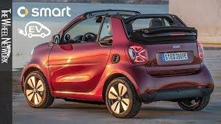 2020 Smart EQ Fortwo Electric Vehicle | Carmine Red | Driving, Interior, Exterior