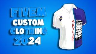How To Make Custom Clothing FiveM 2024!