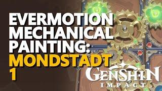 Evermotion Mechanical Painting Mondstadt 1 Genshin Impact