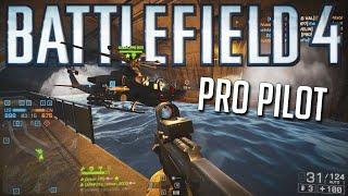 Pro Attack Helicopter flying in Battlefield 4 (dual vision)