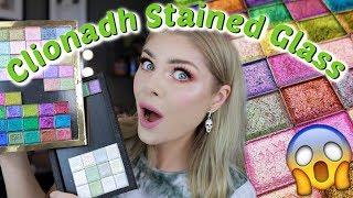 Swatching The ENTIRE Clionadh Stained Glass Collection | part 1