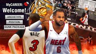 PRIME LeBRON JAMES & DWYANE WADE BUILD NBA2K20 MOBILE *BEST EXPLOSIVE BUILD