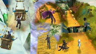 Temple Run Oz 4 Characters China girl | Magician Oz |Top Hat Oz | Oscar Diggs all in place run