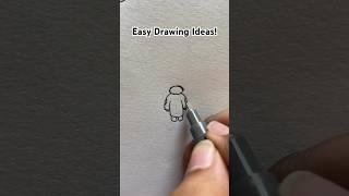 Easy Drawing Ideas! #drawing #ideas #howto #stepbystep #art #artist #viral #shorts