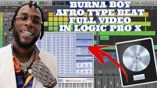 How to make Burna boy Afro type beat in logic pro x 2023
