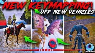 New Best Key Mapping Of New Vehicles In PUBG MOBILE GAMELOOP | Horse Key Mapping Fix | EMULATOR